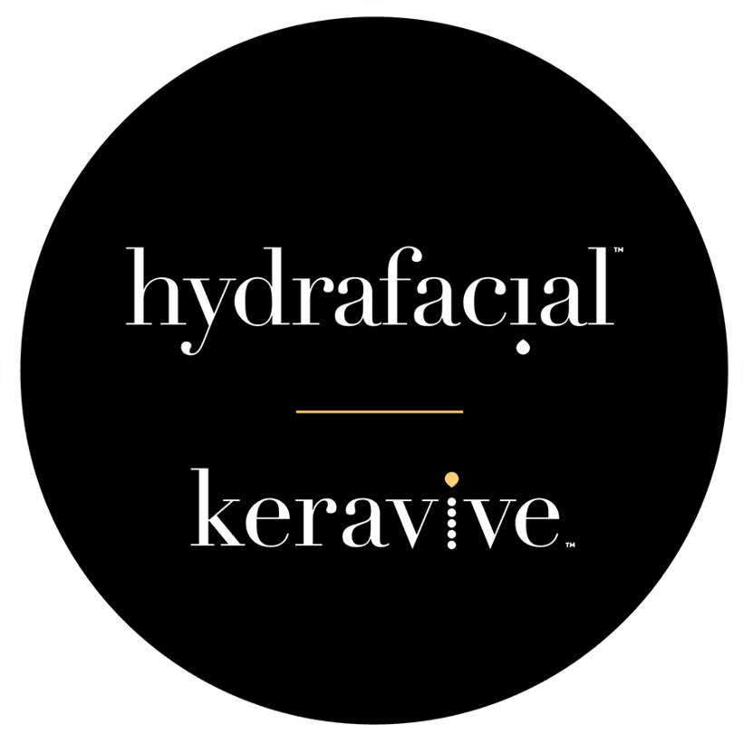 hydrafacial keravive hair treatment logo