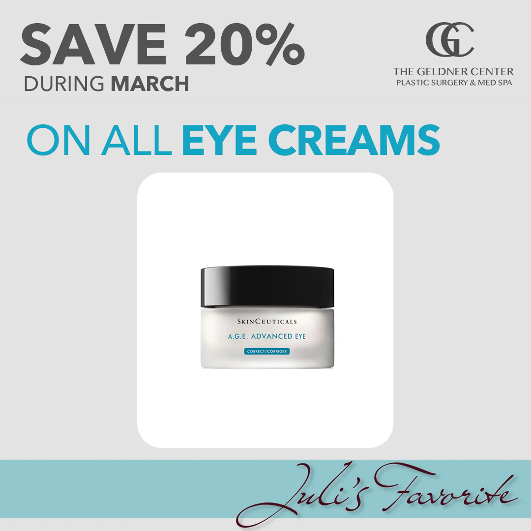 Save 20% on all eye creams
