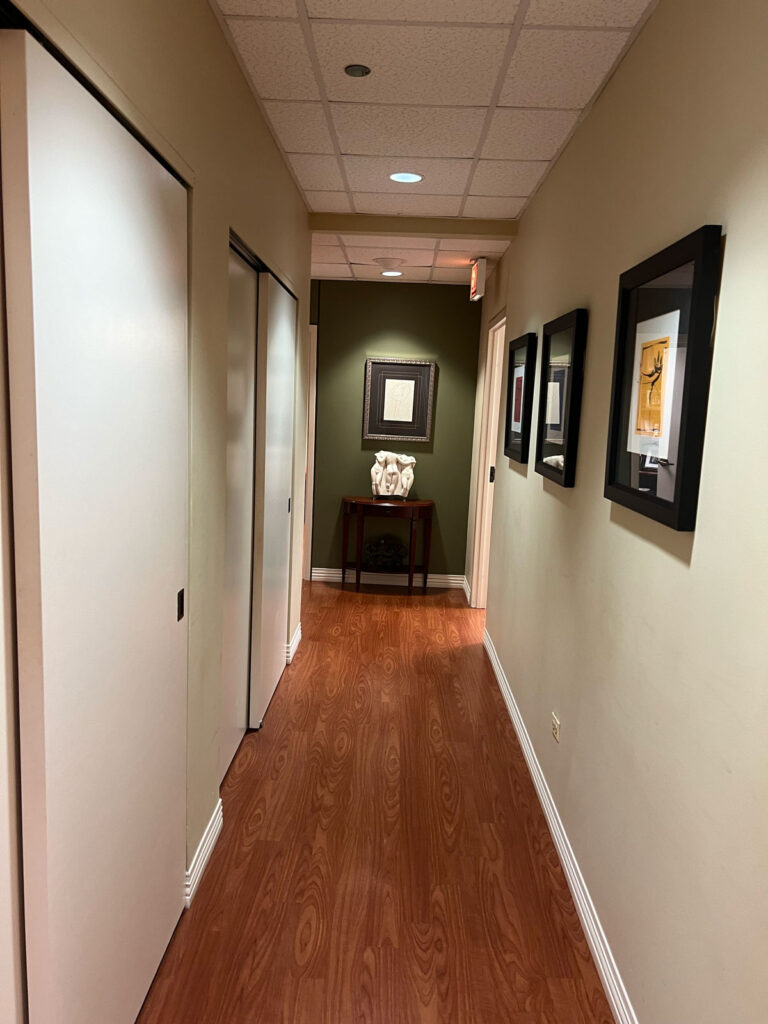 chicago plastic surgery interior hallway